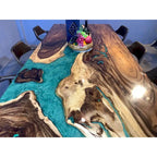 Kanab Creek 90  Epoxy Dining Table