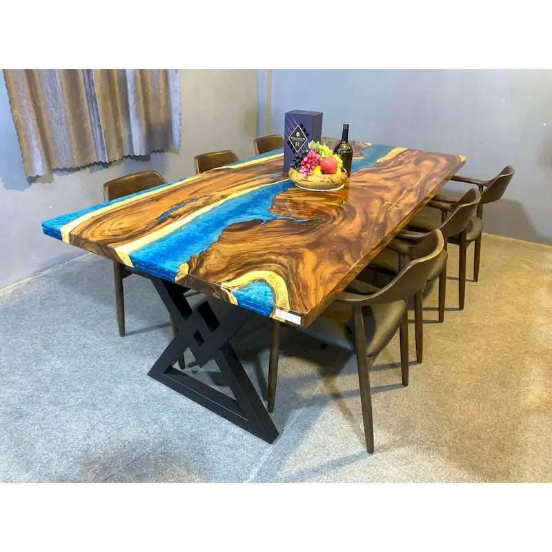 Kanab Creek 90  Epoxy Dining Table