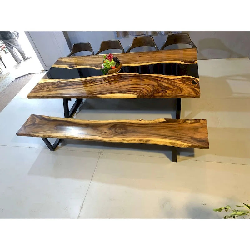 Kanab Creek 90  Epoxy Dining Table