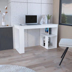 Astana 47  Computer desk with storage shelves