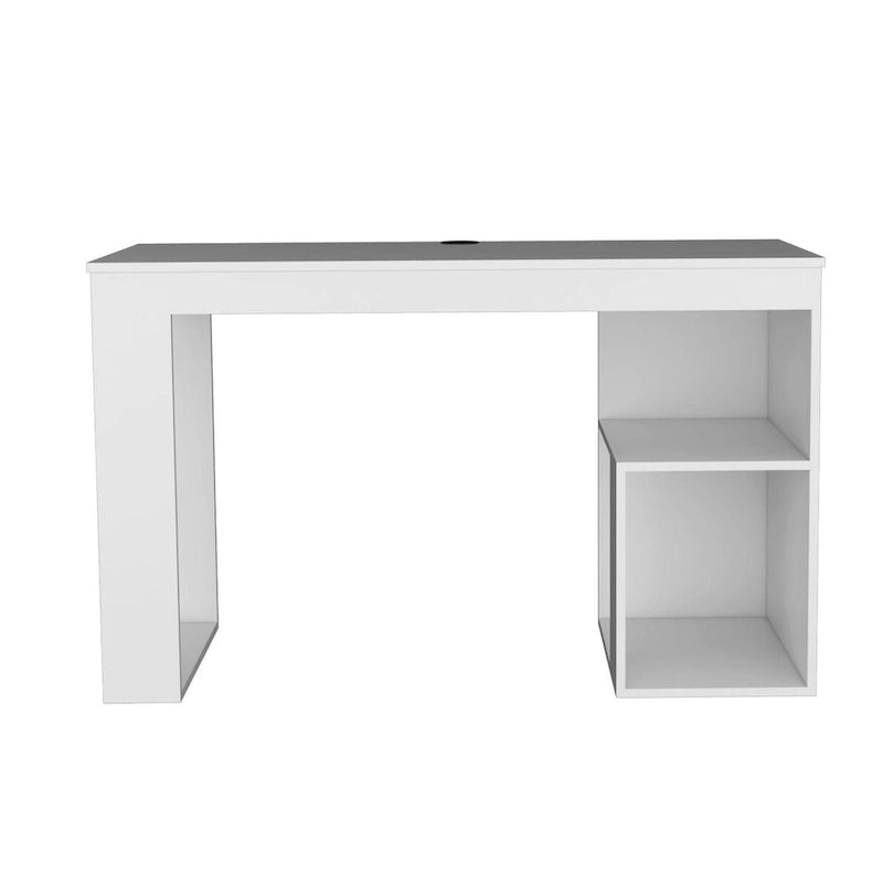 Astana 47  Computer desk with storage shelves