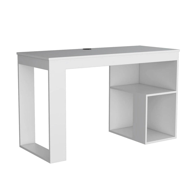 Astana 47  Computer desk with storage shelves
