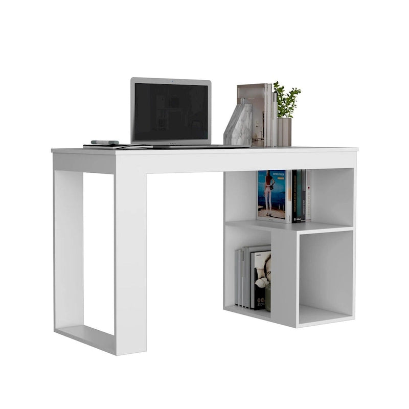Astana 47  Computer desk with storage shelves