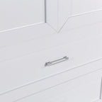 64  Tall Bathroom Storage Cabinet with Two Doors, Drawers