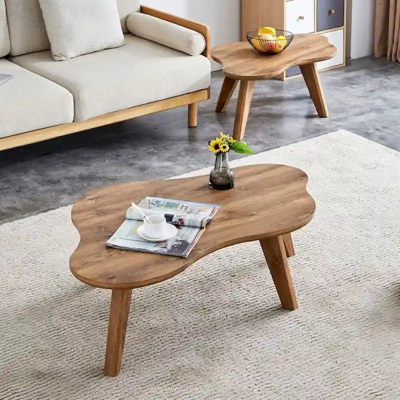 Modern Minimalist Cloud Shape Coffee Table