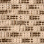 Lanica Japandi Sun-Bleached Braided Rattan 6-Drawer Dresser