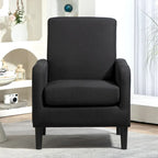 US Pride Furniture Minimalist Elegant Style Armchair with Solid Wood Frame Construction and New Soft Sponge
