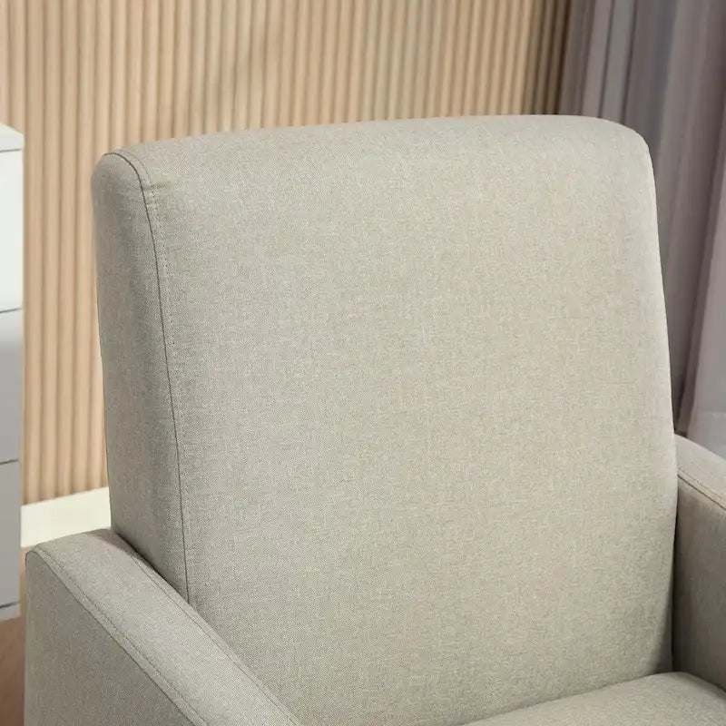 US Pride Furniture Minimalist Elegant Style Armchair with Solid Wood Frame Construction and New Soft Sponge