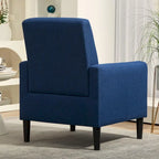 US Pride Furniture Minimalist Elegant Style Armchair with Solid Wood Frame Construction and New Soft Sponge