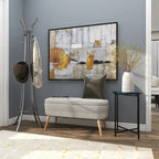 Metal X-Shaped Side End Accent Table with Textured Glass Tabletop - Gold or Black- Roche River Decor