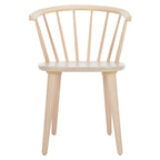 SAFAVIEH Home Blanchard 18-inch Curved Spindle Side Chair [SET of 2] - 21 W x 21 D x 30 H