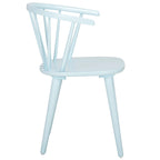 SAFAVIEH Home Blanchard 18-inch Curved Spindle Side Chair [SET of 2] - 21 W x 21 D x 30 H