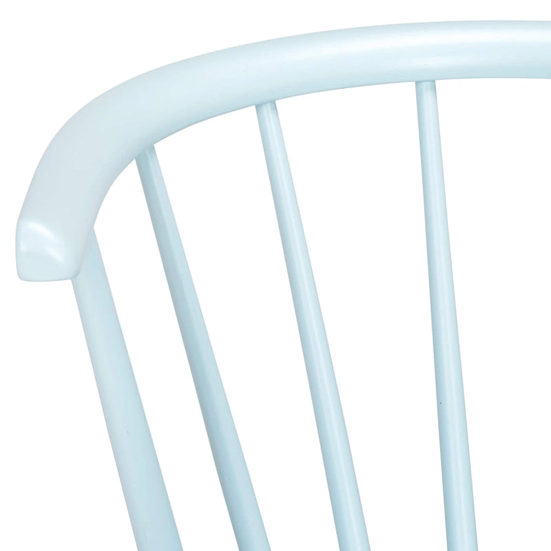 SAFAVIEH Home Blanchard 18-inch Curved Spindle Side Chair [SET of 2] - 21 W x 21 D x 30 H