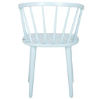 SAFAVIEH Home Blanchard 18-inch Curved Spindle Side Chair [SET of 2] - 21 W x 21 D x 30 H