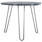 SAFAVIEH Lozka Wood Top Grey / White Wash Dining Table - 39.4  x 35.4  x 29.9  - 39Wx35Dx30H