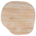 SAFAVIEH Lozka Wood Top Grey / White Wash Dining Table - 39.4  x 35.4  x 29.9  - 39Wx35Dx30H