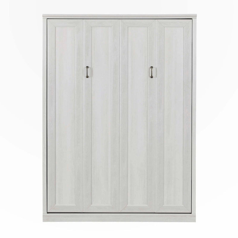 Full Size Murphy Wall Bed Cabinet Space-Saving Bed Perfect