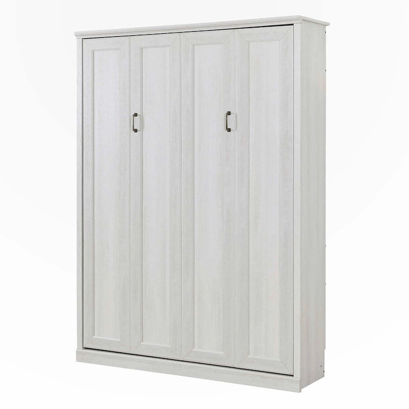 Full Size Murphy Wall Bed Cabinet Space-Saving Bed Perfect