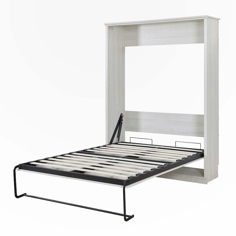 Full Size Murphy Wall Bed Cabinet Space-Saving Bed Perfect